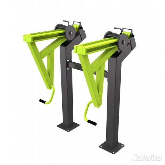 Тренажер Тяга к поясу стоя с переменной нагрузкой