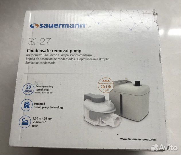 Дренажная помпа sauermann si-27