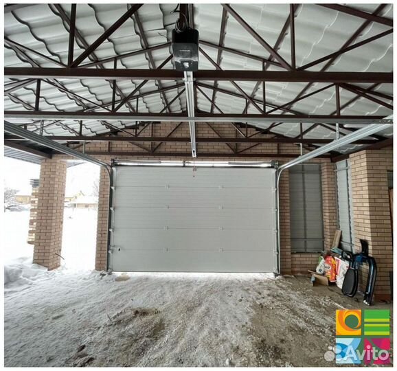 Гаражные ворота alutech