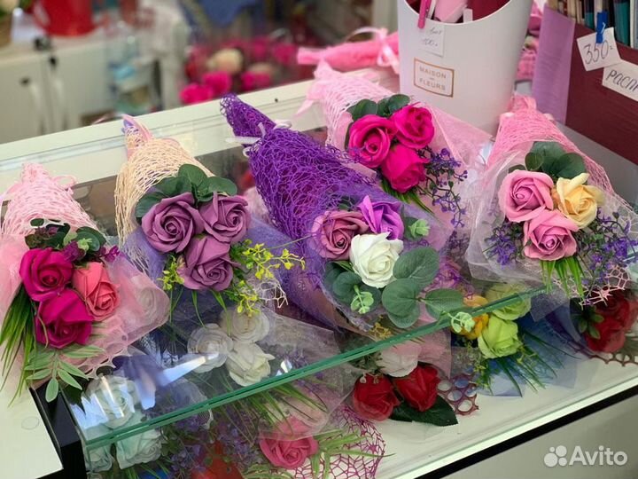 Цветы из Мыла