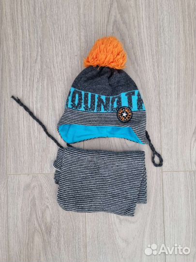 Комплект шапка и шарф