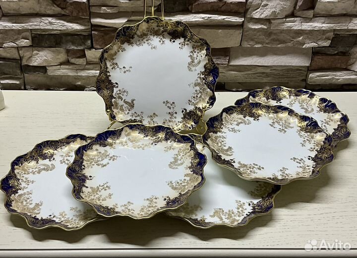 Антикварный набор из 10 предметов. Англия