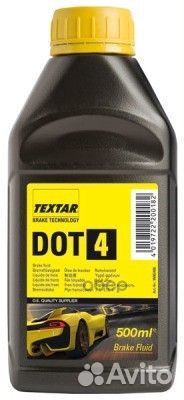 Жидкость тормозная DOT4 0,5л Textar 95002400