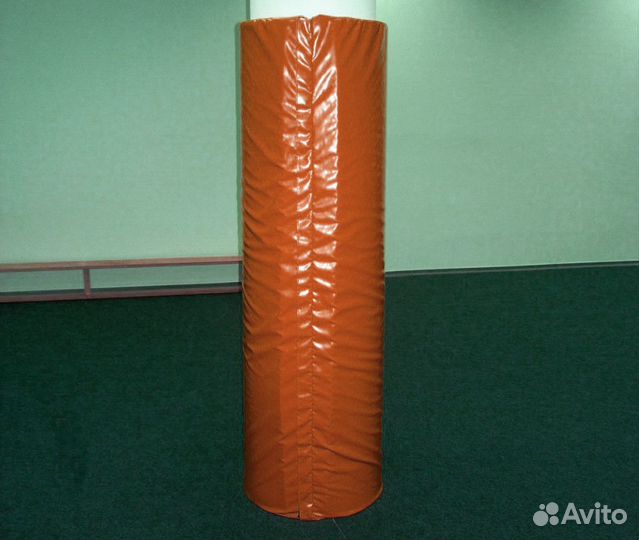 Защита колонн спортзалов стеновой протектор, мат