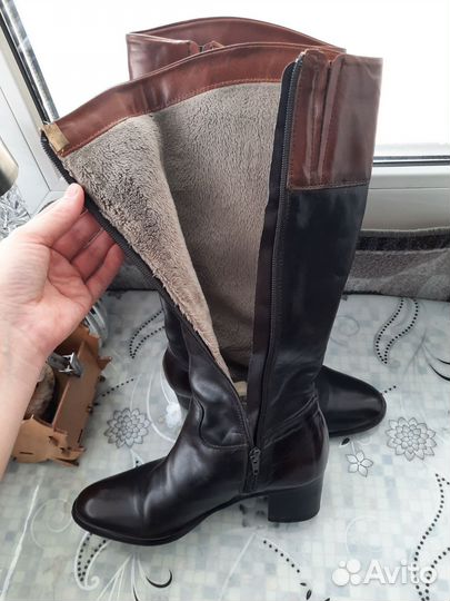 Сапоги женские весна-осень 37