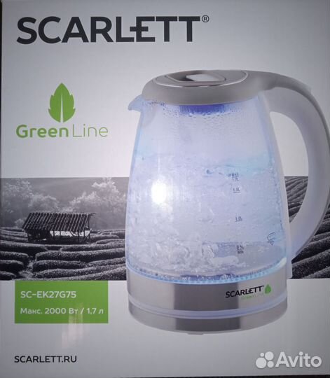 Чайник электрический scarlett