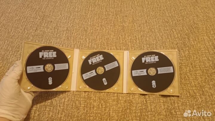 Cd диск фирменный Free 2018 EU