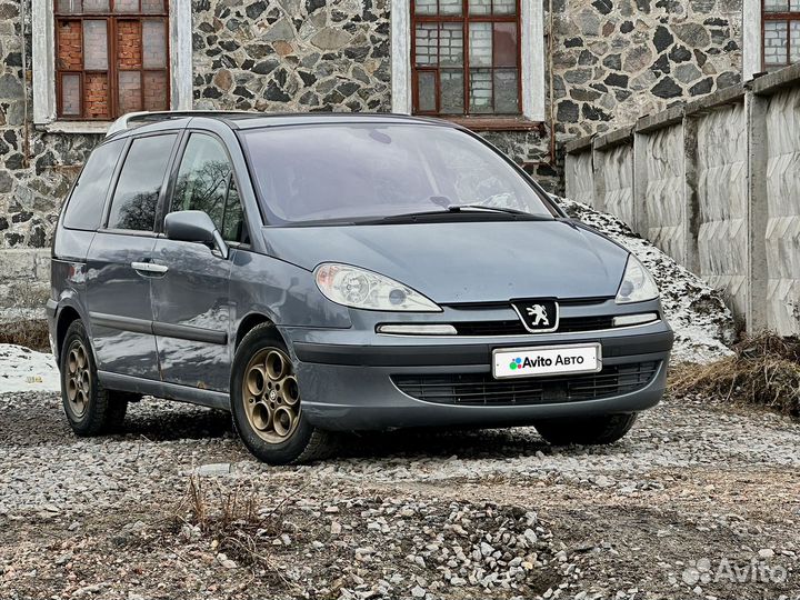 Peugeot 807 2.0 МТ, 2006, 363 000 км