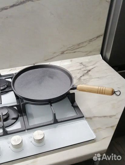 Сковорода блинная чугунная