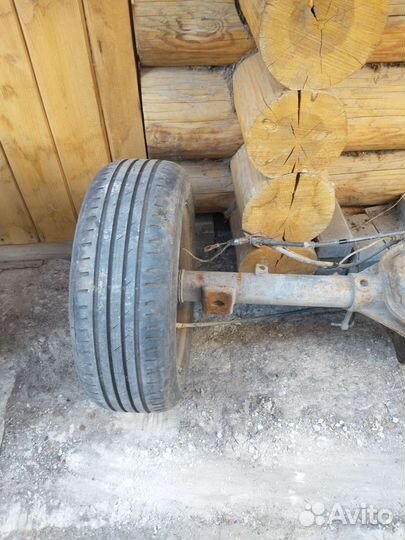 Задний мост с Волги 31105 с двигателем Крайслер