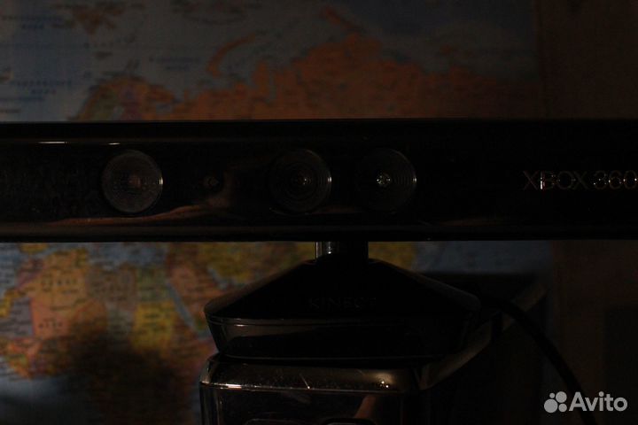 Xbox 360 slim прошитый+кинект+джойстик+250гб+5диск