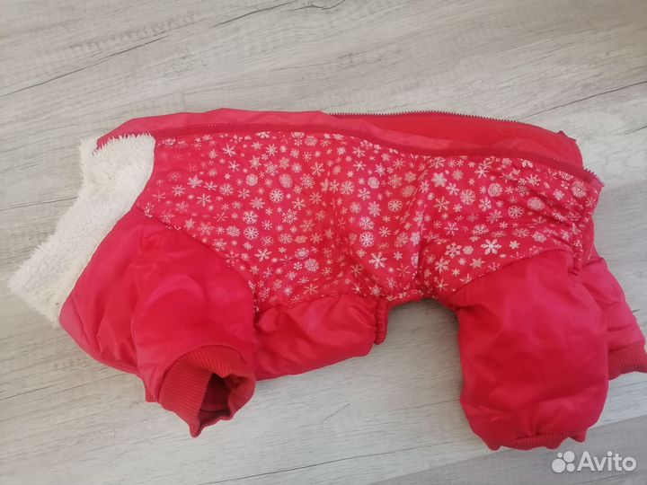 Комбинезон зимний для таксы