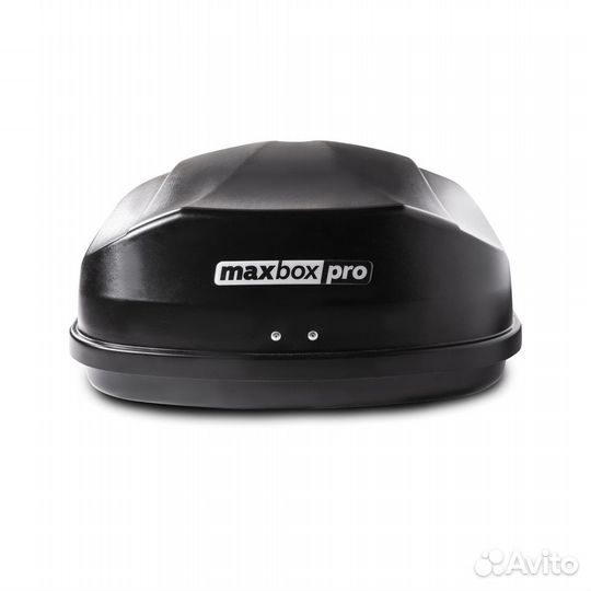 Автобокс на крышу MaxBox PRO 460 черный матовый