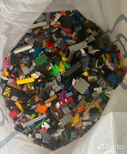 Lego детали 10,5кг