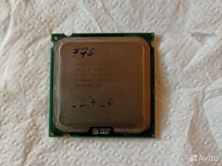 Процессор intel xeon l5420