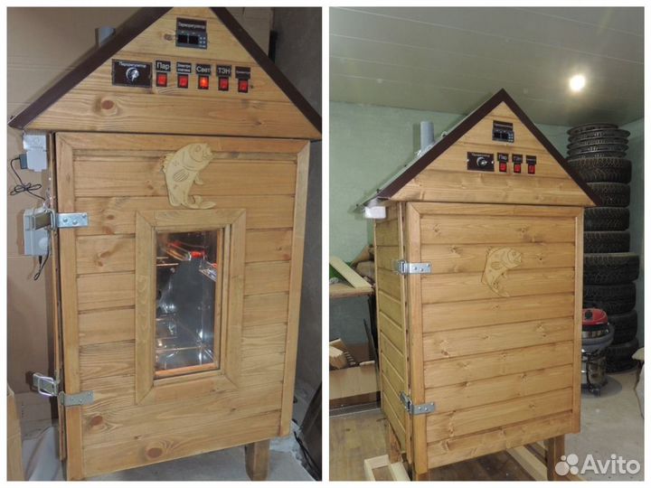 Коптильня горячего и холодного копчения