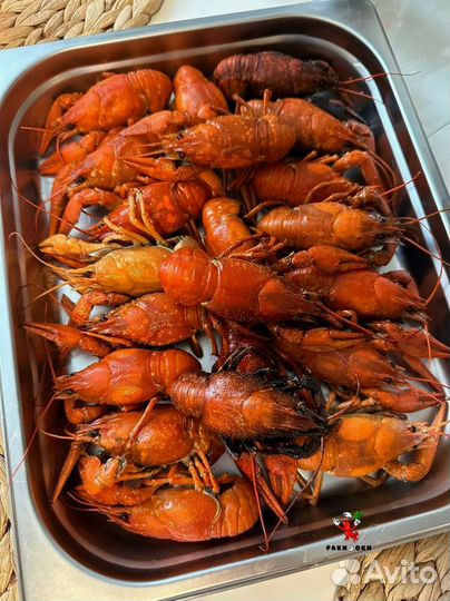 Волжские раки вареные Видное