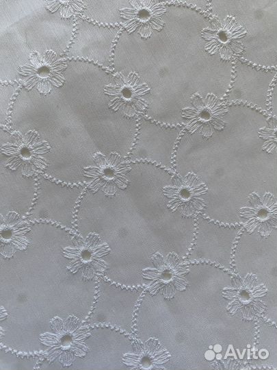Батист -отрез ткани новый