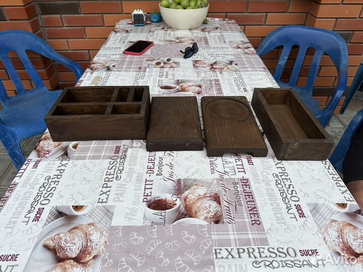 Салфетницы деревянные