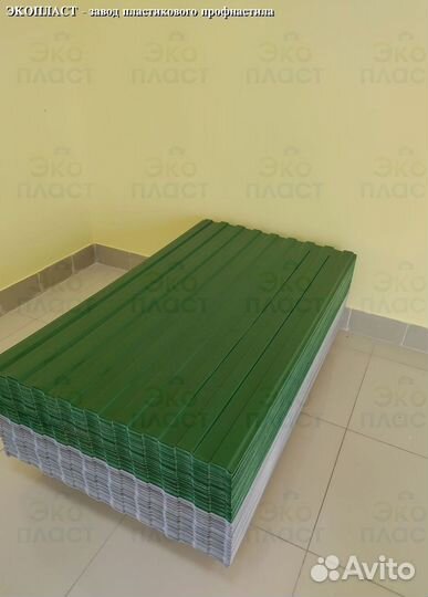 Профнастил пэт новый от завода пластмассовый w-857