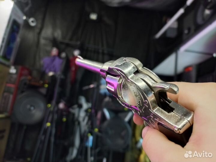 Револьвер пугач С пистонами металлический