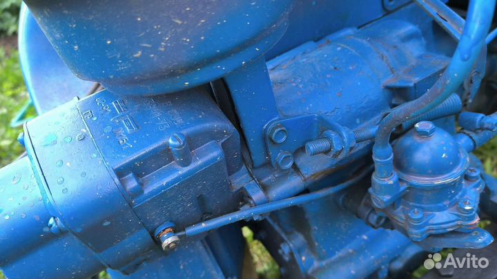 Мотоблок Мтз Беларус с активной фрезой и телегой