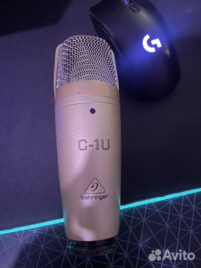 Микрофон behringer c1u