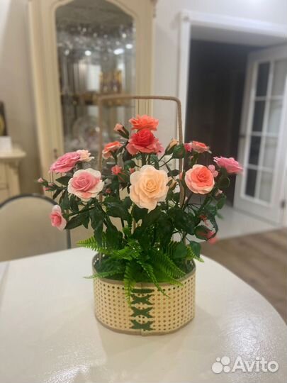 Цветы ручной работы