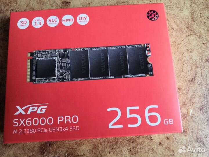 SSD накопитель adata XPG SX6000 Pro M.2 228