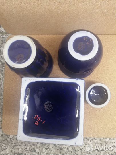 Чайница салфетница вазочка Бронницы СССР