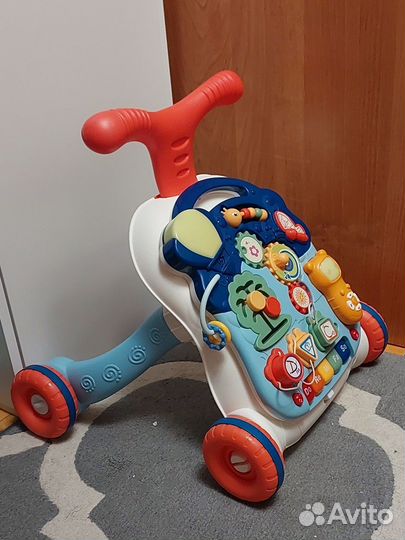Ходунки каталка детские бизиборд