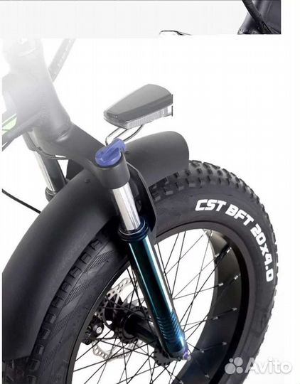 Электрический фэтбайк складной 48 в 15 ач новый