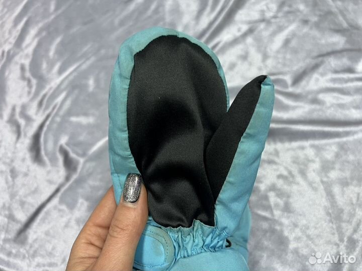 Варежки зимние детские 3 4 года