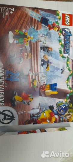 Лего марвел 76196