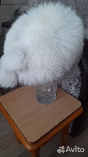 Шапка зимняя меховая женская песец