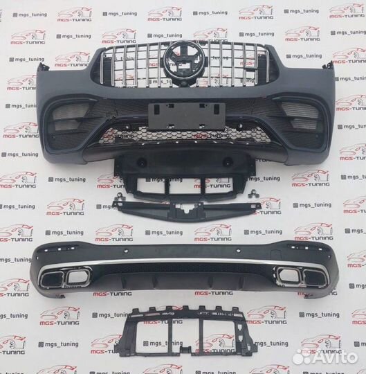 Обвес GLE 63s Chrome на Mercedes GLE-Class V167