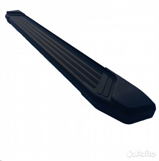 Пороги-подножки Renault Kaptur 2020. Black