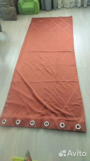 Шторы б/у. 2 шт. Высота 287см