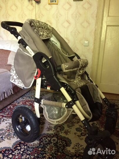 Коляска детская, прогулочная, люлька, 3 в одном