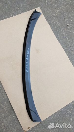 Спойлер крышки багажника Vesta чёрная жемчужина