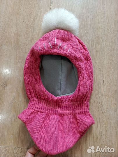 Шапка зимняя для девочки 50 52