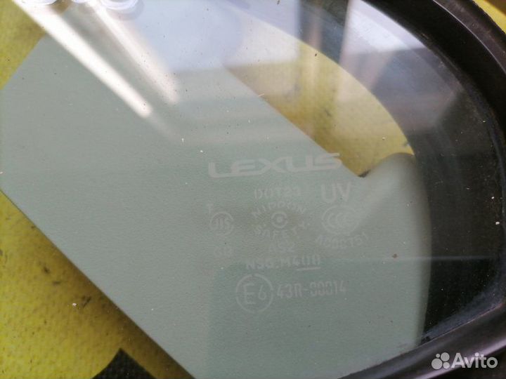 Стекло двери задней левой (форточка) Lexus Es350