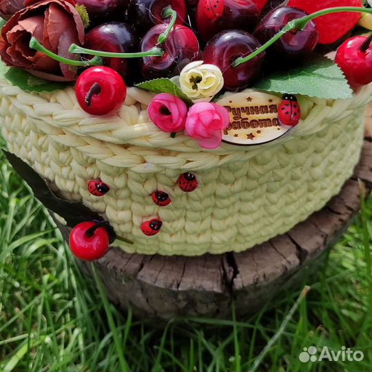 Подарок, корзина для хранения