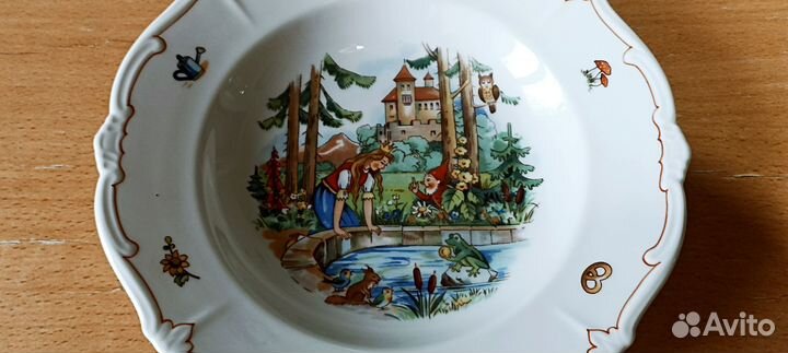 Фарфор. Детские тарелки. Weimar. Германия