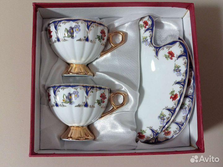 Кофейная пара фарфор