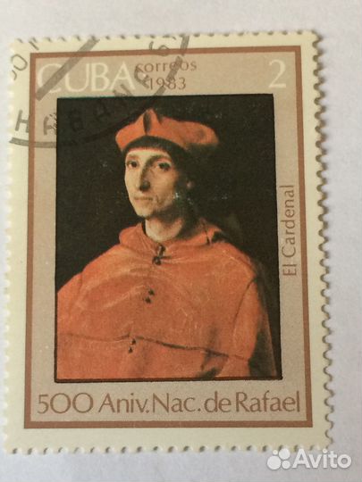 Марки. Куба