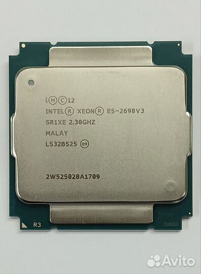 Процессор Xeon e5 2698 v3, LGA 2011-3