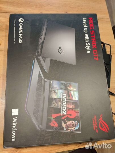 Игровой ноутбук asus ROG strix g17