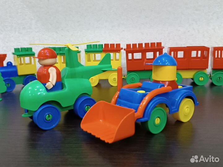 Конструктор для малышей комби блок