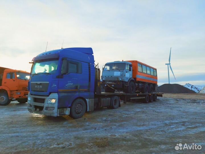 Перевозка Негабаритных грузов и Спецтехники тралом